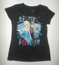 Disney Frozen Girls T-Shirts Elsa Anna  Size 6-6X NWT - £7.13 GBP