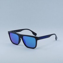 BURBERRY BE4402U 300155 Black/Light Green Mirrored Blue 56-17-145 Sunglasses ... - £130.28 GBP