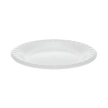 Pactiv Corp. 0TK100060000 6&quot; Laminated Foam Dinner Plates - White (1000/... - £79.41 GBP