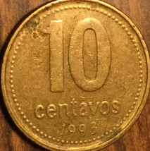 1993 Argentina 10 Centavos Coin - £1.00 GBP