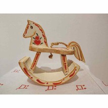 Wooden Ornament - Rocking Horse - £13.52 GBP