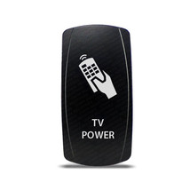 CH4x4 Rocker Switch TV Power Symbol - Blue LED - £13.44 GBP