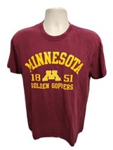 Minnesota University Golden Gophers Adult Medium Burgundy TShirt - £15.09 GBP