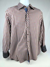 Robert Graham Checkered Long Sleeve Button Shirt Mens size XL Mint Condi... - $39.59