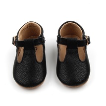 White Brown Black Hard-Sole Toddler Mary Janes Toddler Shoes Baby Shoes - £22.37 GBP+