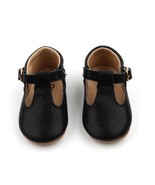 White Brown Black Hard-Sole Toddler Mary Janes Toddler Shoes Baby Shoes - $35.63 CAD