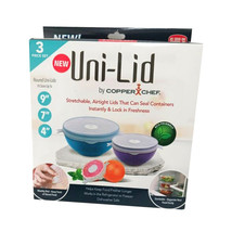 Uni-Lid by Copper Chef -3 Pack - £7.18 GBP