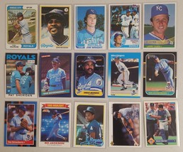 Kansas City Royals Lot of 15 MLB Baseball 1970&#39;s,80&#39;s,90&#39;s John Mayberry - £11.64 GBP