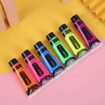 UV Glow Blacklight Face and Body Paint,0.48 oz, Set of 6 Tubes, 6 Colors Hallowe - £9.29 GBP