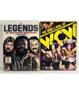 THE RISE AND FALL OF WCW Wrestling &amp; Legends Of The Mid South 3 CD Sets - £15.06 GBP