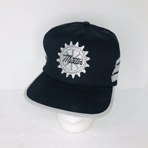 Vintage Martin Sprockets 3 Stripe SnapBack Trucker Hat Embroidered Made ... - $32.57