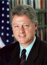 President Bill Clinton Portrait Official White House 5X7 Photograph - £6.67 GBP
