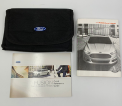 2015 Ford Fusion Owners Manual Handbook Set with Case OEM B01B11043 - £13.44 GBP