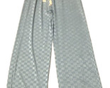 Yoc Mujer XS Palazzo Holgado Salón Pantalones de Cuadros C Patrón Azul C... - $13.76