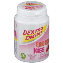 Dextro ENERGY Kiss hard candies: CHERRY -Made in Germany 68g FREE SHIPPING - £6.95 GBP