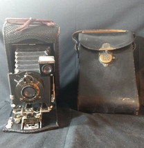 Eastman Kodak Co. No. 3 Autographic Folding Pocket Camera With Case Made... - $49.95