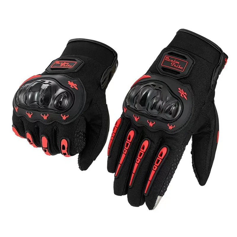 Winter Warm Motorcycle Gloves Summer Waterproof Touch Screen Full Finger Gloves - £17.60 GBP+