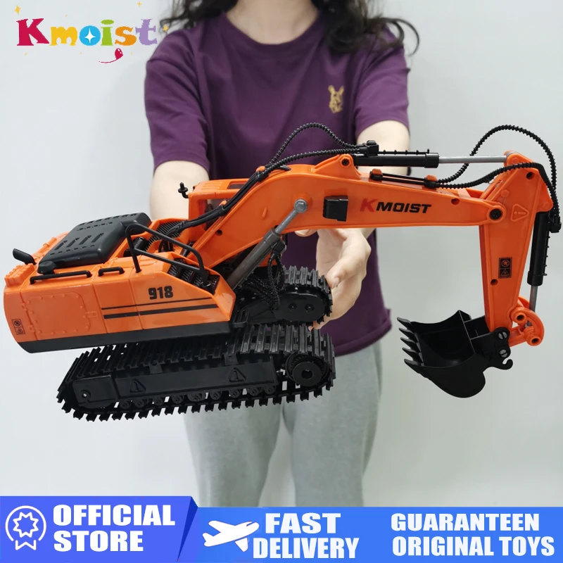 RC Car 11CH 2.4Ghz Remote Controlled Excavator Engineering Vehicle Crawler Truck - £36.93 GBP+
