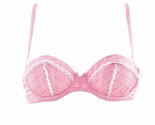 L&#39;AGENT BY AGENT PROVOCATEUR Womens Bra Printed Padded Pink Size 32B - £23.00 GBP