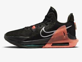 Nike Lebron Witness Vi Men Basketball Shoes Black/Silver-Sequoia CZ4052-001 - £54.17 GBP