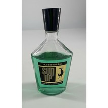 VINTAGE Gillette Sun Up After Shave 4 OZ. Glass Bottle Gillette Prop 85%... - $58.71