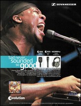 Robert Randolph 2007 Sennheiser e935 vocal mic ad microphone advertisement print - £3.34 GBP