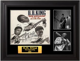B.B. King Autographed Lp &quot;Now Appearing&quot; - $599.00