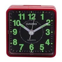 Casio- Tq-140-7Ef Beep Alarm Clock - Red - £15.43 GBP