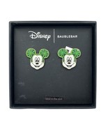 Disney X Baublebar Earrings Mickey Mouse Halloween Spider Web Glow In Th... - $357.88 MXN