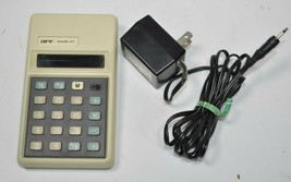 APF Electronics Mark 27 Vintage 1973 Calculator Algebraic Logic w Power Adapter - £23.38 GBP