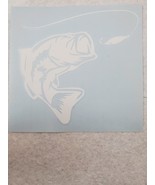 Fish Chasing Lure Vinyl Sticker - $6.13
