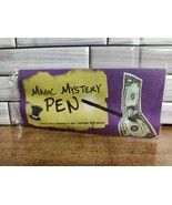 Pen Thru Dollar Magic Mystery Trick Illusion Penetration - Pocket Trick NEW - £8.05 GBP