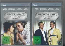 German Foreign Region 2 TV Series Hecht &amp; Haie Seasons 1 &amp; 2 DVD SETS - $65.00