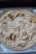 Studio Compatible with Dante Di Volteradici ALABASTER PLATES Alberto Santangela  - $108.77