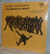 Jack London THE MINIONS OF MIDAS Read by Ugo Toppo MINT/SEALED 1967 LP - £14.34 GBP