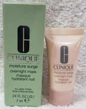 Clinique MOISTURE SURGE Overnight Mask All Skin Types Restore .24 oz/7mL... - $237.62 MXN