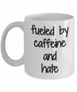 Caffeine And Hate Mug Coffee Tea Cup Funny Gift Idea For Novelty Gag - £13.38 GBP+