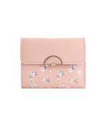 Wallet for Women,Trifold Snap Closure Short Wallet,Credit Card Holder - £10.35 GBP