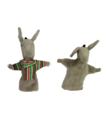 Sylvester &amp; The Magic Pebble Hand Puppet Lot Of 2 Vintage Donkey Singer ... - £11.71 GBP