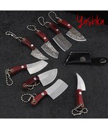 Keychain Knife Mini Hunting Knife Fixed Blade Home Outdoor Tool Pocket K... - $184.16 MXN
