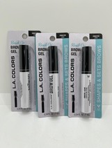 3 PACK L.A. COLORS Brow Gel Clear #CBBG765, 0.24 fl oz - $11.99