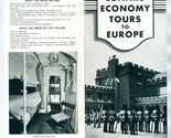 Cunard Economy Tours to Europe Brochure 1931 Third Class - £37.30 GBP
