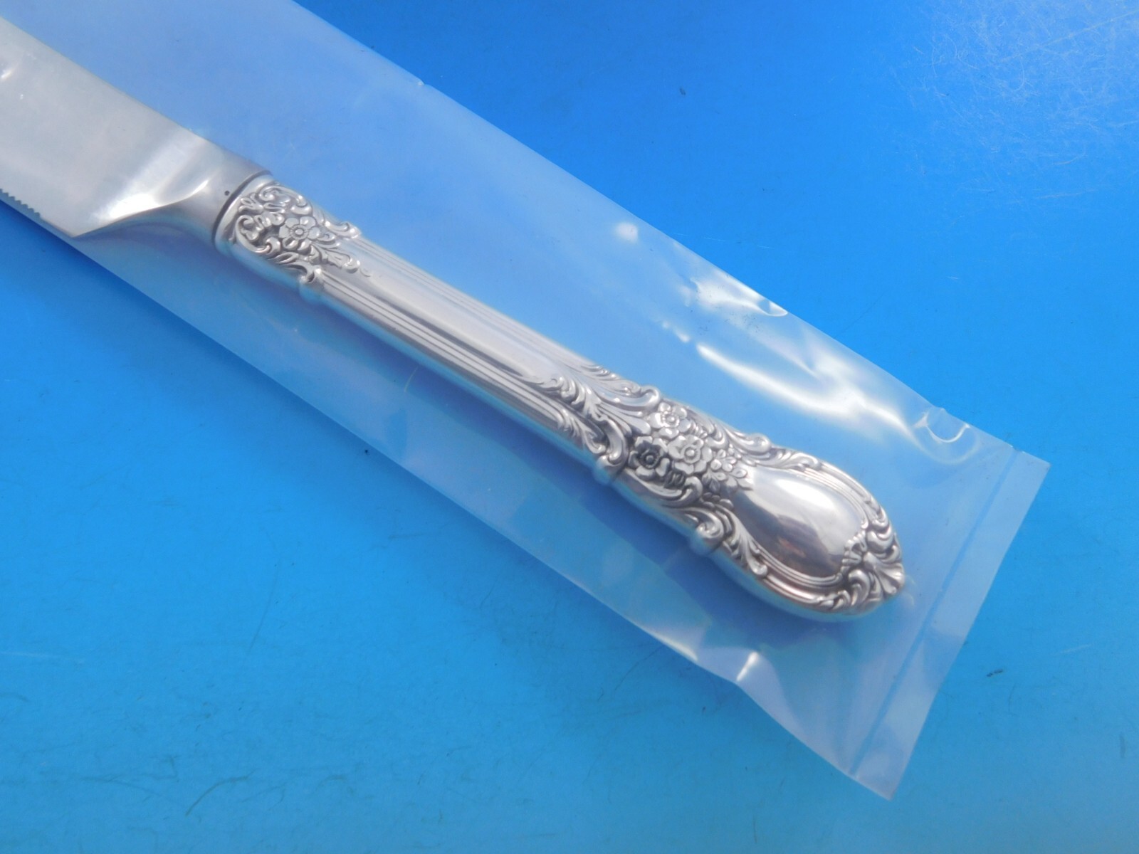 American Victorian by Lunt Sterling Silver Wedding Cake Set Server 2pc Custom HH Item image 7