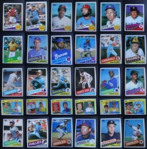 1985 Topps Baseball Card Complete Your Set You U Pick From List 1-200 - $0.99+