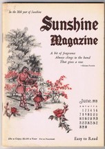 Vintage Sunshine Magazine June 1959 Feel Good Easy To Read - $3.95