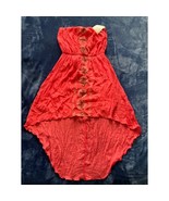 Trixxi Women’s Hi Lo Tube Coral Dress Size Medium - $520.46 MXN