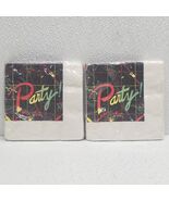 Reed Paper Napkins Retro 80s 90s Party Napkins - 2 Packs Of 16 - 32 Total - $14.75