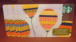 Starbucks, 2017 BALLOONS Gift Card New with Tags - $95.12 MXN