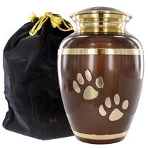 Pet Cremation Urn for Dogs &amp; Cats Ashes, Brown - £23.36 GBP+