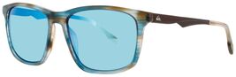 QUIKSILVER QS4003-MBRN/BLU Sunglasses Sun Glasses MBRN/BLU MATTE Authent... - $154.14 CAD